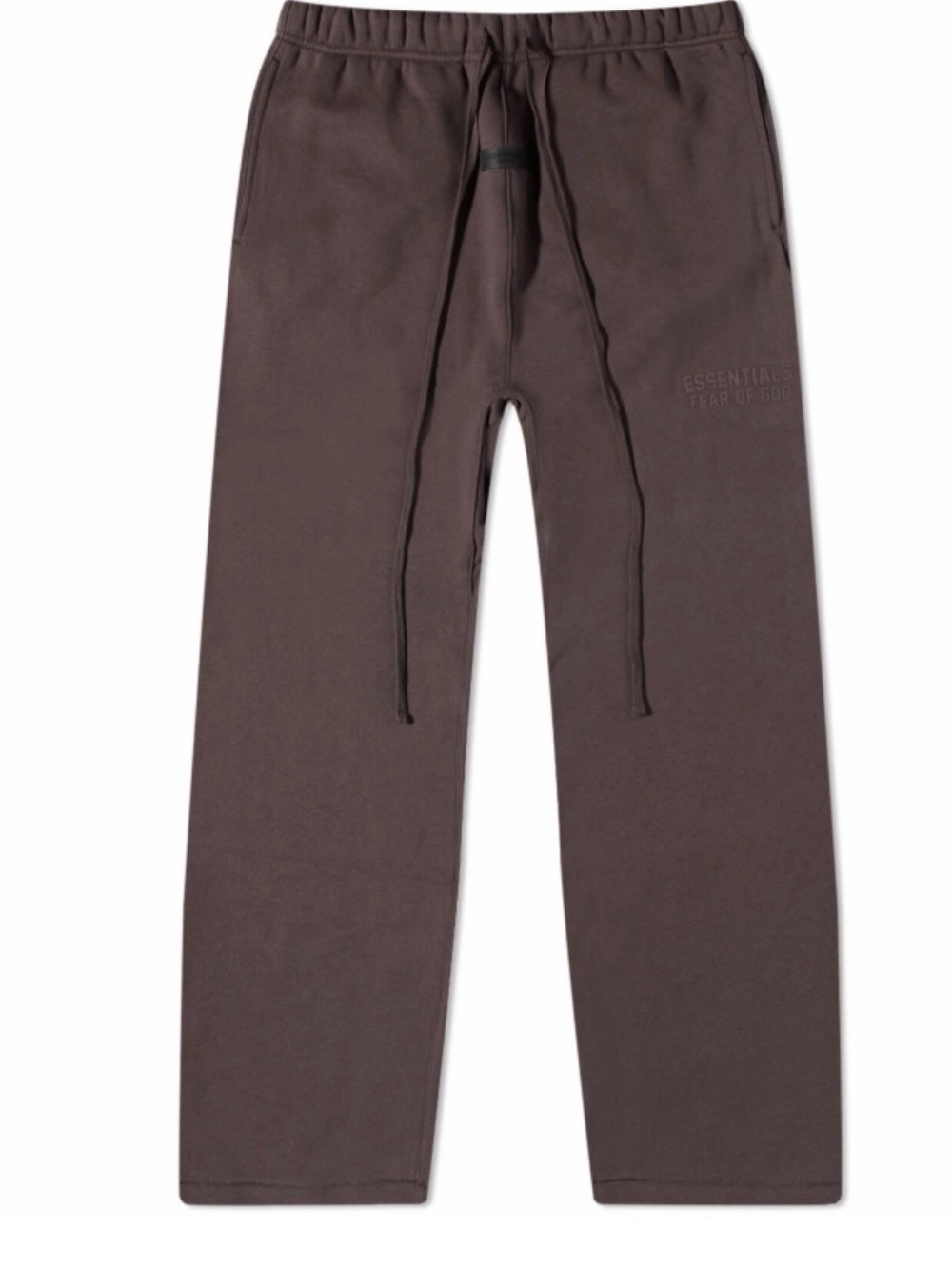 NEW XL Fear of God Essentials Cuffed plum Sweatpants